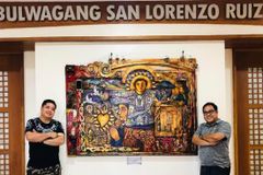 Bulacan artist unveils ‘neo-realist San Lorenzo Ruiz’