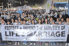 Thousands expected to join Church-led protest vs divorce in Baguio