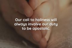 Developing the apostolic spirit