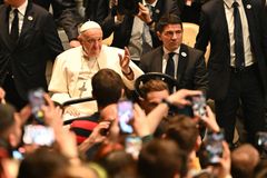 Pope Francis warns of technological domination, threat to human ecology