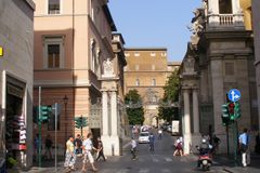 Guard opens fire as man drives car into Vatican; suspect in custody