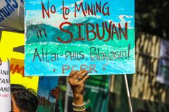 Sibuyan residents reiterate call for end to mining, hold prayer rally