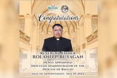 San Pablo seminary rector appointed administrator of Baguio diocese