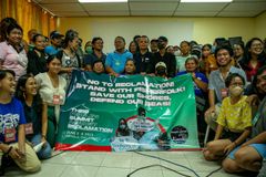 Green groups rally against reclamation projects