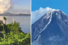 Taal at Mayon volcano, binabantayan ng OCD