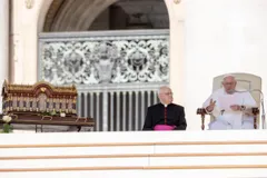 Pope Francis prayed with relic of St. Therese of Lisieux before surgery