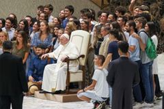 Pope Francis laments the spiritual poverty in a culture that leads to teen suicides