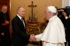 Pope meets Putin; two leaders talk about Ukraine, Syria, Venezuela