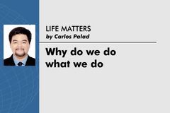 Why do we do what we do