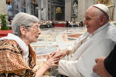 Pope Francis celebrates World Day for Grandparents and the Elderly