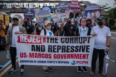 Church groups join protests as Marcos Jr. delivers State of the Nation Address