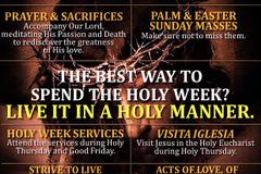 Holy Week reminder: Live piety not ‘pamahiin’