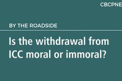 Is the withdrawal from ICC moral or immoral?