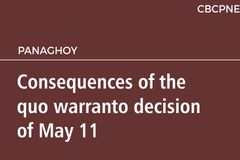 Consequences of the quo warranto decision of May 11