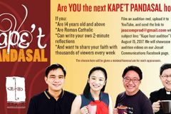 Auditions on for next ‘Kape’t Pandasal’ host