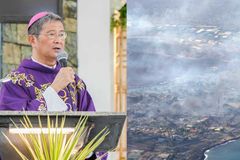 CBCP nakikiisa sa mga biktima ng wildfire sa Hawaii