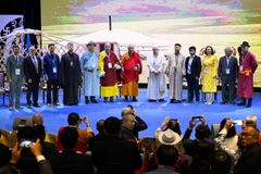 Pope Francis quotes Buddha at interreligious event in Mongolia