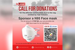 LASAC, nanawagan ng N95 facemasks donation