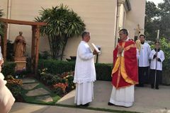 First in US, California parish enshrines Blessed Takayama statue