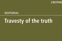 Travesty of the truth