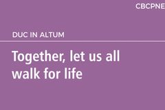 Together, let us all walk for life