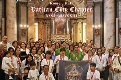 Sto. Niño Basilica’s confraternity establishes Vatican chapter