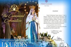 Pope approves canonical coronation of Our Lady of Lourdes in QC church