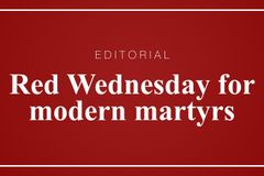 Red Wednesday for modern martyrs