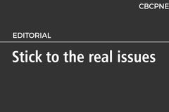 Stick to the real issues