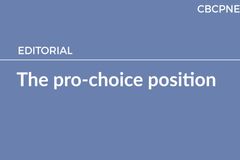 The pro-choice position