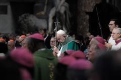 At synod close, Pope Francis warns against ‘idolatry disguised as spirituality’