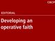 Developing an operative faith