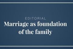 Marriage as foundation of the family