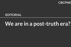We are in a post-truth era?