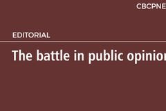 The battle in public opinion
