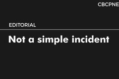 Not a simple incident