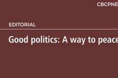 Good politics: A way to peace