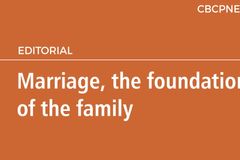 Marriage, the foundation of the family