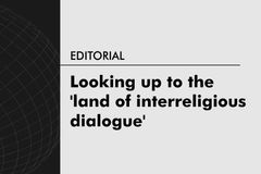 Looking up to the ‘land of interreligious dialogue’