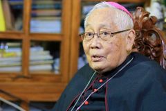 Bishop Varela buried at Sorsogon cathedral