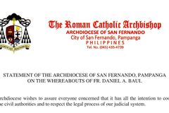 Church vows no cover-up in priest’s alleged rape case