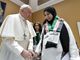 Pope Francis meets with relatives of Palestinians living in Gaza