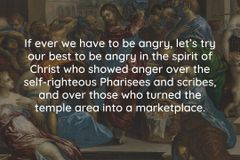 On anger and preaching