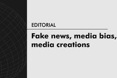 Fake news, media bias, media creations