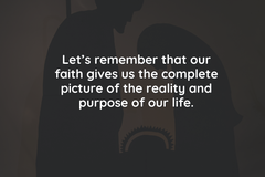 Advent and our ultimate goal
