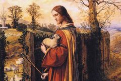 Jesus, the caring Shepherd and the gate  of the Sheepfold