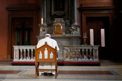 Pope serene despite ‘pain’ over archbishop’s testimony, cardinal says