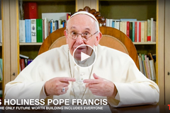 In TED talk, Pope says sowing solidarity will reap hope for the future