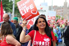 Thousands of Irish pro-lifers rally in Dublin, say abortion law must go