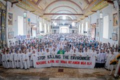 Church-led prayer assembly calls for halt to mining ops in E. Samar
